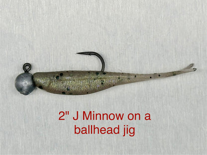 SLING BAITS 2" J Minnows