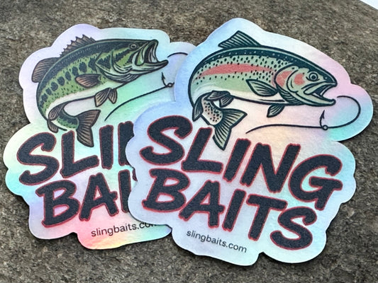 SLING BAITS DECALS - Holographic